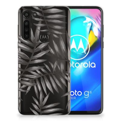 Motorola Moto G8 Power | TPU Case | Leaves Grey Motorola Moto G8 Power | TPU Case | Leaves Grey
