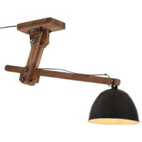 Plafondlamp 25 W E27 105x30x65-108 cm zwart - thumbnail