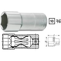 HAZET Bougiedopsleutel 880AKF · 3/8 inch (10 mm) vierkant hol · Buiten-zeskant-profiel · SW 16 mm · 5/8? - thumbnail
