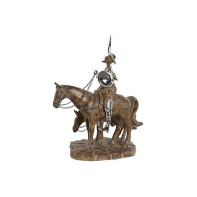 Decoratieve figuren Home ESPRIT Zilverkleurig Natuurlijk Hars 20,5 x 13 x 26 cm Decoratieve figuren Home ESPRIT Zilverkleurig Natuurlijk Hars 20,5 x 13 x 26 cm