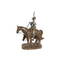 Decoratieve figuren Home ESPRIT Zilverkleurig Natuurlijk Hars 20,5 x 13 x 26 cm - thumbnail