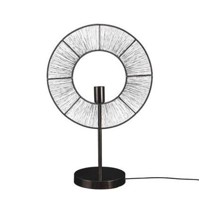 Mica Decorations Bodil Tafellamp - L40 x B20,5 x H61 cm - Zwart