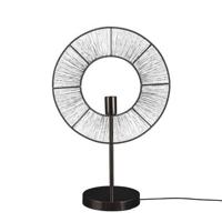 Mica Decorations Bodil Tafellamp - L40 x B20,5 x H61 cm - Zwart - thumbnail