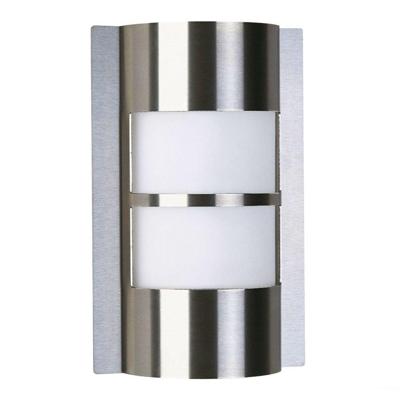 Albert RVS buitenwandlampRondo 28cm - 696109