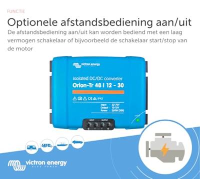 Victron Energy Orion-Tr 48/12-30A DC/DC-converter 48 V/DC - 12 V/DC/40 A 430 W