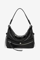 Jerome Dreyfuss handtas Lucky Hobo 45LUCKHOBU buffalo noir silver - thumbnail