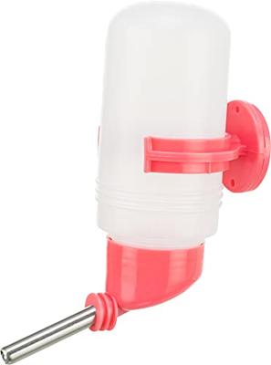 TRIXIE DRINKFLES KUNSTSTOF MET SCHROEFBEVESTIGING ASSORTI 125 ML 3 ST