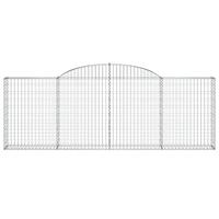 Schanskorven 15 st gewelfd 300x30x100/120 cm ijzer - thumbnail