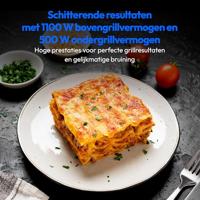 Magnetron - MEDION - MD12041 - Zwart - 25 liter - 4-in-1 met grill- en heteluchtfunctie - thumbnail