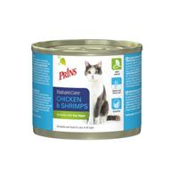 Prins NatureCare kip met garnalen natvoer kat 1 tray (6 x 200 g) - thumbnail