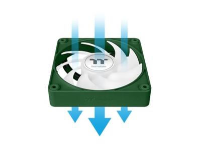 Thermaltake CT120 EX ARGB Computer behuizing Luchtkoeler 12 cm Groen Thermaltake CT120 EX ARGB Computer behuizing Luchtkoeler 12 cm Groen