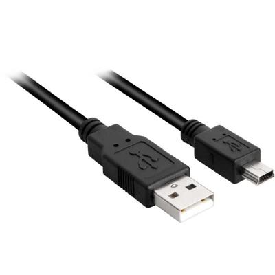 Sharkoon USB-A 2.0 > Mini USB-B kabel Sharkoon USB-A 2.0 > Mini USB-B kabel
