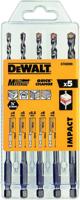 DeWalt Accessoires 5-delige IMPACT steenboren set - DT60099-QZ - thumbnail