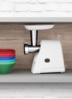 Bosch MFW2520W vleesmolen 1500 W Roestvrijstaal, Wit - thumbnail