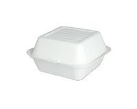 TakeAware Hamburgerbak middel suikerriet pfas-vrij (500 stuks) - thumbnail