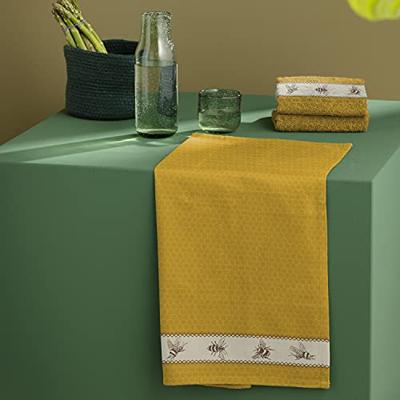 DDDDD DDDDD keukendoek bees 50x55 yellow per stuk