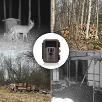 DÖRR Snapshot Mini Black 30MP 4K | Bewakingscamera - Wildcamera - Fotval - 30 Megapixel - Ultra HD 4K Video's - 940nm IR LEDs - Black LEDs | voor binnen en buiten (individueel) - thumbnail