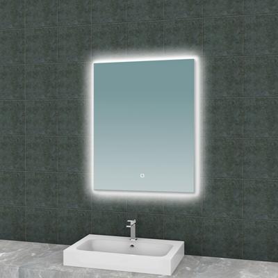 Badkamerspiegel BWS Luc Rechthoek Inclusief LED Verlichting Backlight 60 cm Badkamerspiegel BWS Luc Rechthoek Inclusief LED Verlichting Backlight 60 cm