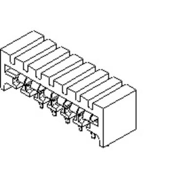 Molex 22-15-3143 FFC/FPC-aansluiting Inhoud: 1 stuk(s) Bulk