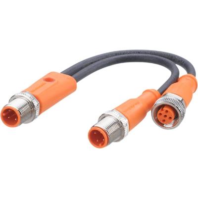 ifm Electronic EVC854 Verbindingskabel Aantal polen (sensoren): 4, 5 Stekker, recht, Bus, recht 0.1 m 1 stuk(s)