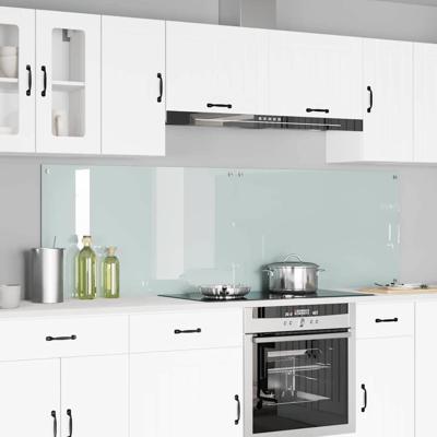 VidaXL Keuken achterwand 2 pcs wit 100 x 60 cm gehard glas VidaXL Keuken achterwand 2 pcs wit 100 x 60 cm gehard glas