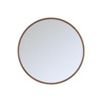LABEL51 Ronde Spiegel 'Oliva' Walnoot Eiken, 90cm - thumbnail