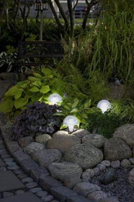 Led solarlamp assisi paddestoel wit