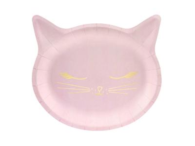 Bordjes Kat roze Cat Collection (6st)