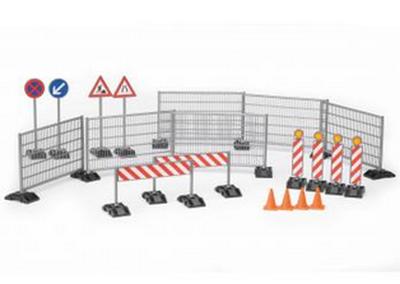 Bruder bworld accessoire: set wegwerkzaamheden 1:16