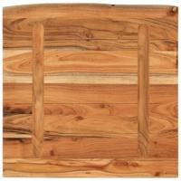 Wastafelblad vierkant 60x60x2,5 massief acaciahout - thumbnail