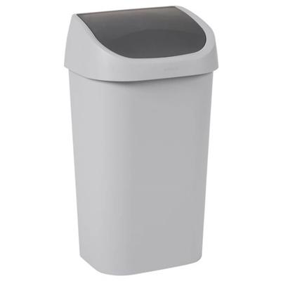 Curver Mistral afvalbak swing 50 liter soft grey