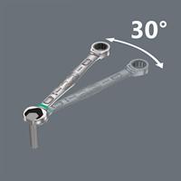 Wera 05020016001 9632 Magnetleiste 6000 Joker Imperial 1 Steek-ringratelsleutelset 8-delig Sleutelbreedte (metrisch) 8 - 23 mm Sleutelbreedte (inch) 1/2 - 11/16 - thumbnail