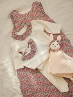 Slaapzak in Liberty ENVIE DE FRAISE wit - thumbnail