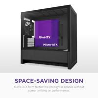 ATX Semi-toren doos NZXT CC-H31FB-01 Zwart - thumbnail