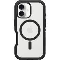 Otterbox Defender XT Backcover Apple iPhone 16 Zwart, Transparant MagSafe compatible, Stootbestendig - thumbnail