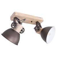 Steinhauer PlafondspotGearwood 2-lichts - 7969A - thumbnail