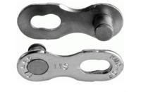 KMC fietsketting missinglink 11nr ept zilver 5.65mm niet herbruikbaar - thumbnail