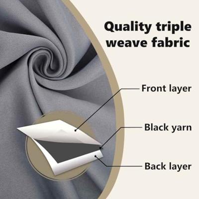 VidaXL Zwart-out gordijnen met ringen 2 pcs lichtgrijs 175 x 140 cm