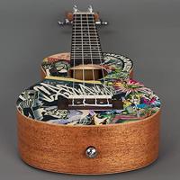 Cascha HH 2600 Sopran Art Series Urban sopraan ukelele set - thumbnail