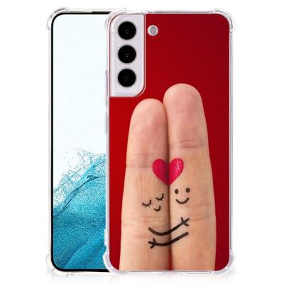 Samsung Galaxy S22 Plus Anti Shock Bumper Case Liefde - Origineel Romantisch Cadeau Samsung Galaxy S22 Plus Anti Shock Bumper Case Liefde - Origineel Romantisch Cadeau