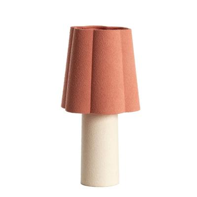 Light & Living SchemerlampMusaby organische vorm - wit en roze - 1892889