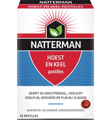 Natterman Hoest en Keel Pastilles Natterman Hoest en Keel Pastilles