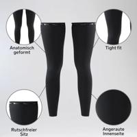 Craft 1904063 Leg Warmer - Black - M/L - thumbnail