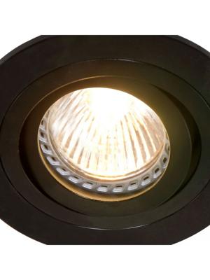 Steinhauer Zwarte inbouwspotRound - 7304ZW