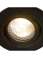 Steinhauer Zwarte inbouwspotRound - 7304ZW - thumbnail