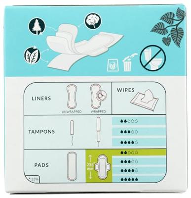Natracare Ultra Pads Regular Maandverband 14ST