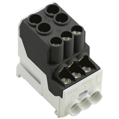 Weidmüller 2814490000 Verdeelblok 30.2 mm Schroeven Zwart 3 stuk(s) Piece