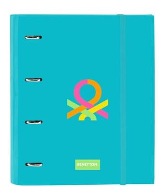 Ringmap Benetton Summer Blauw 27 x 32 x 3.5 cm