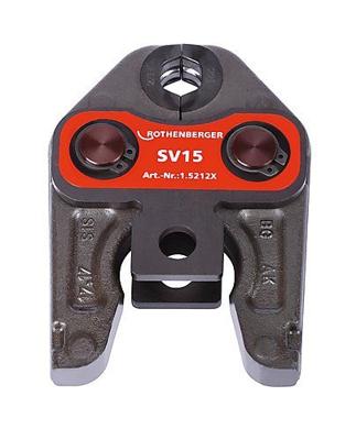 Rothenberger Werkstukklem | 32-34 kN nominale wijdte 15 mm | speciaal staal | ROMAX 4000, ROMAX 3000 AC, ROMAX AC ECO | 1 stuk - 015212X 015212X