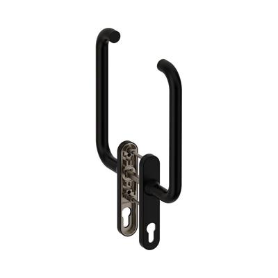 Hardbrass Hefschuifdeurgreep Stockholm dubbel PC69 - zwart Hardbrass Hefschuifdeurgreep Stockholm dubbel PC69 - zwart